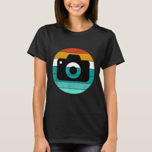 Camiseta Vintage Retro Fotografer Camera Graphic Photogra