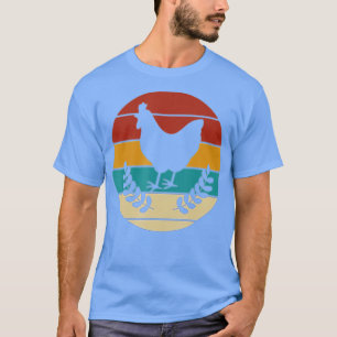 Camiseta Vintage Retro Frangos Fazendas De Aves De Capoeira
