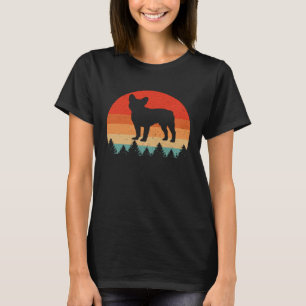 Camiseta Vintage Retro French Buldogue Dog French Buldog