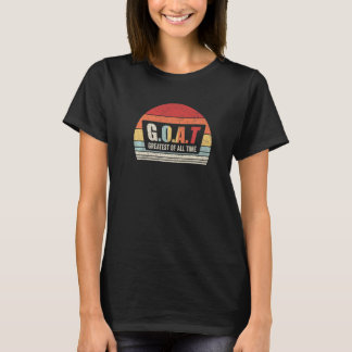 Camiseta Vintage Retro G O A O Maior De Todos Os Tempos De 