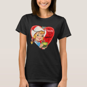 Camiseta Vintage Retro Happy Valentines Day Cowg