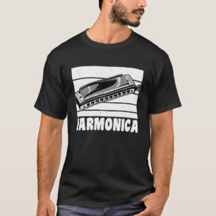 Camiseta Vintage Retro Harmonica 1