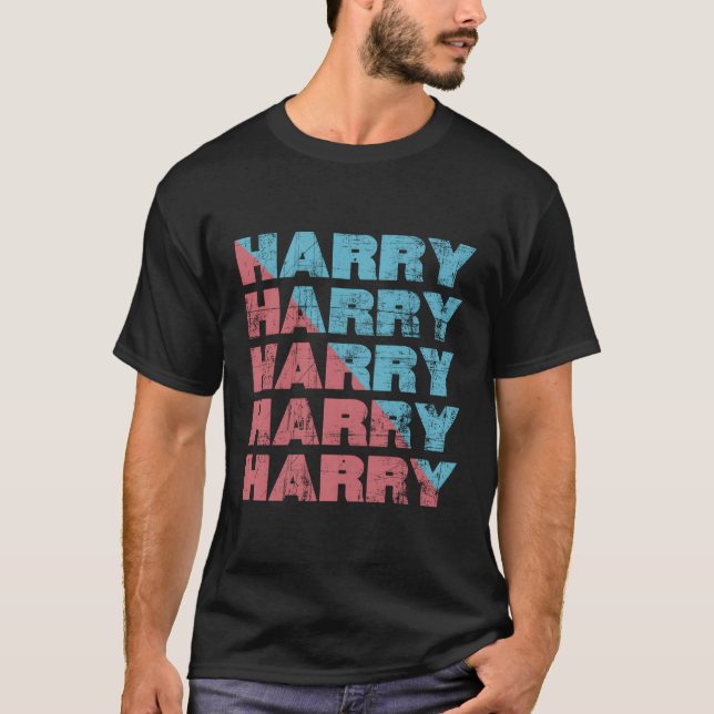 Camiseta Vintage Retro Harry (Frente)