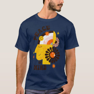 Camiseta Vintage Retro Hippie Bohemian 70s 60s Paz de Min