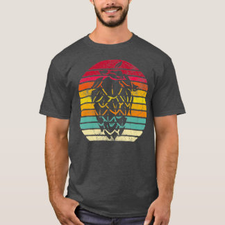 Camiseta Vintage Retro Hops Leaf Beer Brewing IPA Fathers