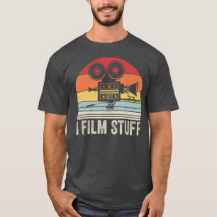 Camiseta Vintage Retro I Film Studies Shirt Filmadora Gift