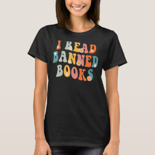 Camiseta Vintage Retro I Leia Livros Banidos