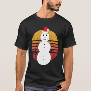 CAMISETA VINTAGE RETRO JEEZY SNOWMAN SHIRT ENGRAÇADO NATAL