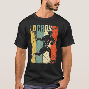 Camiseta Vintage Retro Lacrosse Estilo Retro Lacrosse Playe
