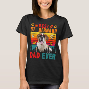 Camiseta Vintage Retro Melhor Rua Pai Bernard Cachorro Cach