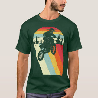 Camiseta Vintage Retro Motocross  Bike Dirtbike Racing
