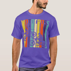 Camiseta Vintage Retro Motocross Mens Motocross