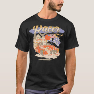 Camiseta Vintage Retro Motor Raceway Road & Fast Extreme Ra