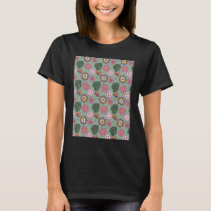 Camiseta Vintage Retro Mushroom Derretendo Face Feliz Daisy