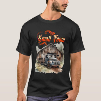 Camiseta Vintage Retro Não Tente Isso Na Minha Pequena Cida