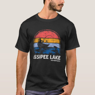 Camiseta Vintage Retro New Hampshire Ossipee Lake Summer Fi