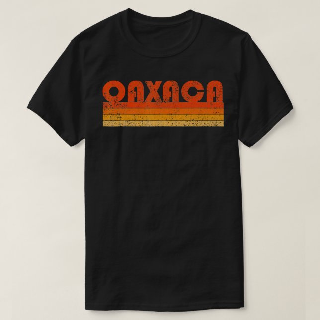Camiseta Vintage Retro Oaxaca Mexico  (Frente do Design)