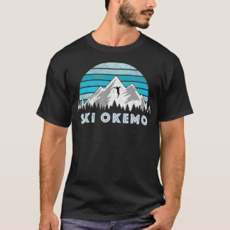 Camiseta Vintage Retro Okemo Vermont Ski