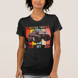 Camiseta Vintage Retro - Os Caminhões Monstros São O Meu