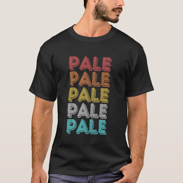 Camiseta Vintage Retro Pálido (Frente)