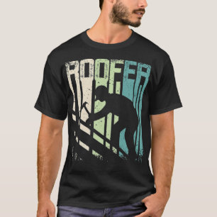 Camiseta Vintage Retro para o aniversário do espaço de pres