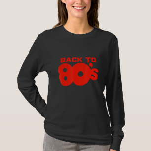 Camiseta Vintage Retro Para O anos 80 I Love anos 80 Graphi