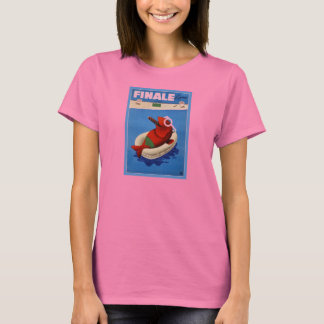 Camiseta Vintage retro Peixe fofo Finale viagem italiano