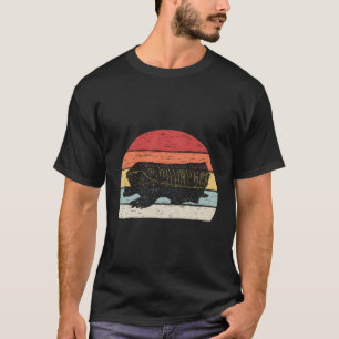 Camiseta Vintage Retro Pink Fairy Armadillo