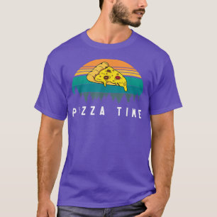 Camiseta Vintage Retro Pizza Time 34625807