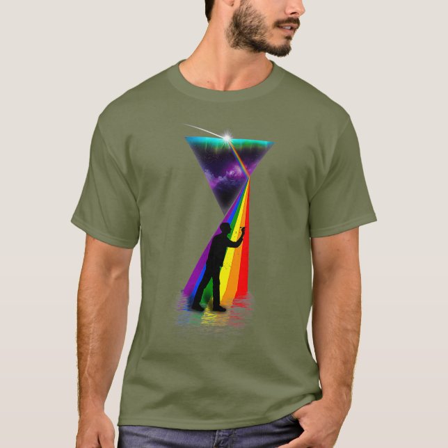Camiseta Vintage Retro Prism Darts (Frente)