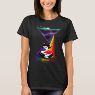 Camiseta Vintage Retro Prism Geisha