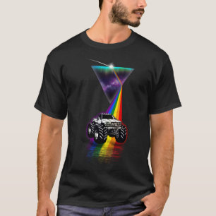 Camiseta Vintage Retro Prism Monster Truck