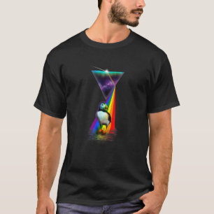 Camiseta Vintage Retro Prism Puffin