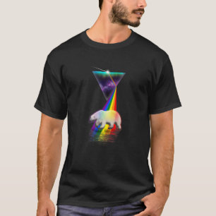 Camiseta Vintage Retro Prism - Urso Polar