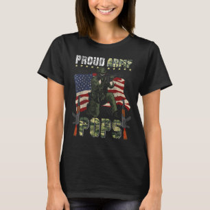 Camiseta Vintage Retro Proud Pop Soldados América Militar