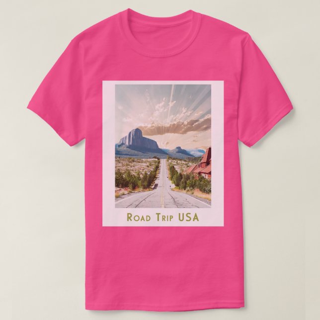 Camiseta Vintage Retro Road Trip USA Nevada Poster (Frente do Design)