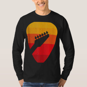 Camiseta Vintage Retro Rock & Roll Music and Guitar