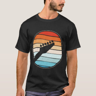 Camiseta Vintage Retro Rock & Roll Music e Guitar Lover