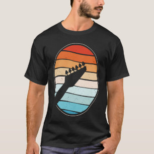Camiseta Vintage Retro Rock & Roll Music e Guitar Lover