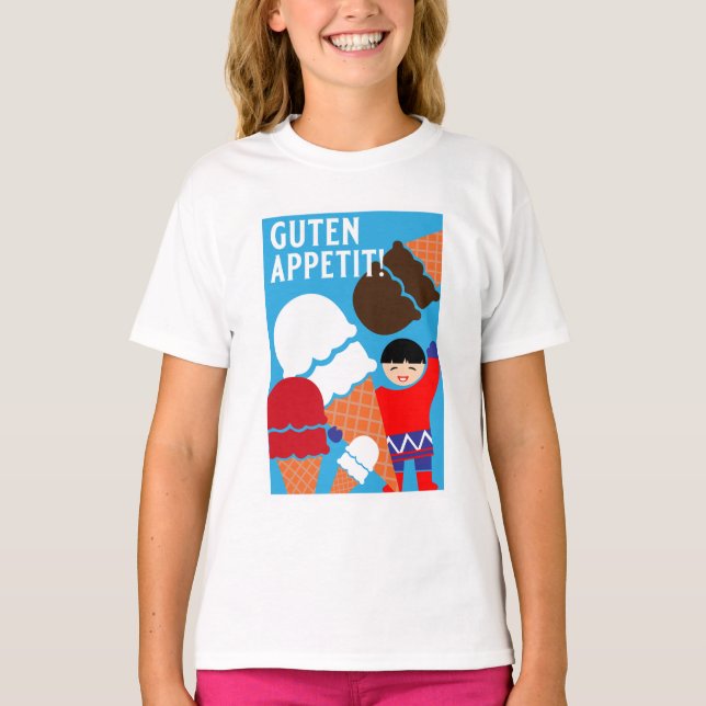 Camiseta Vintage Retro Sorvete Art (Frente)