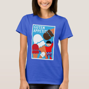 Camiseta Vintage Retro Sorvete Art