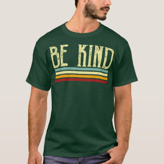 Camiseta Vintage Retro Stripes Seja Bonito