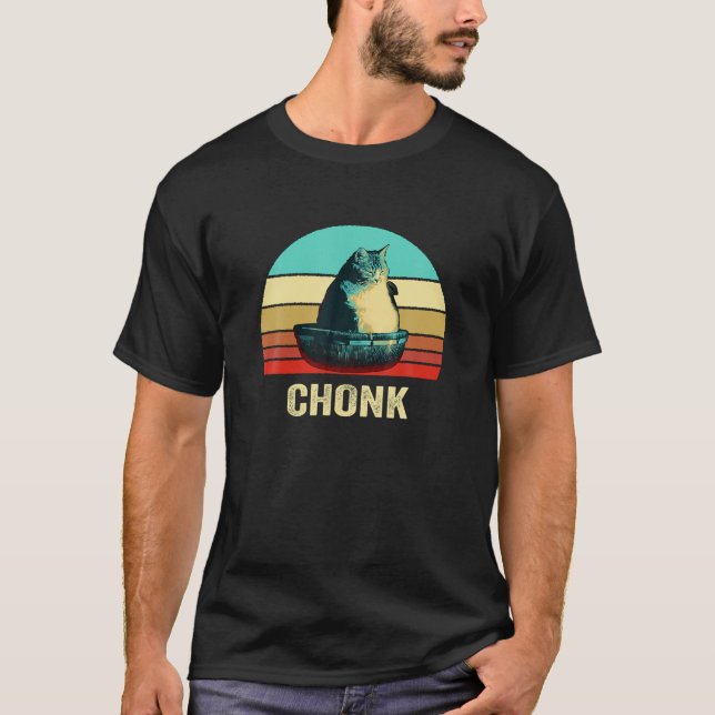 Camiseta Vintage Retro Style Sunset Chonk (Frente)