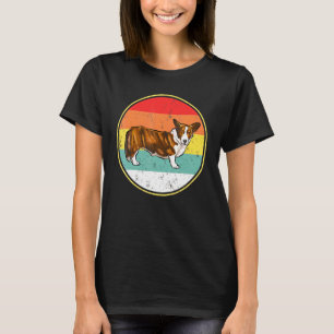 Camiseta Vintage Retro Sunset Cardigan Welsh Corgi