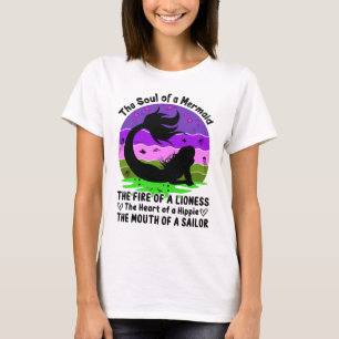 Camiseta Vintage Retro Sunset Soul of a Sereia