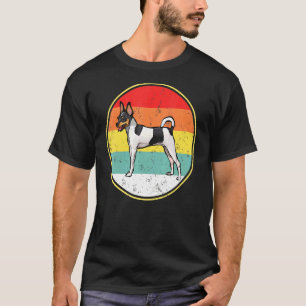 Camiseta Vintage Retro Sunset Toy Fox Terrier Dog