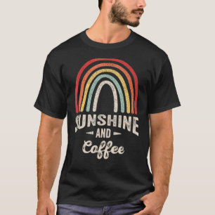 Camiseta Vintage Retro Sunshine E Café Verão 3