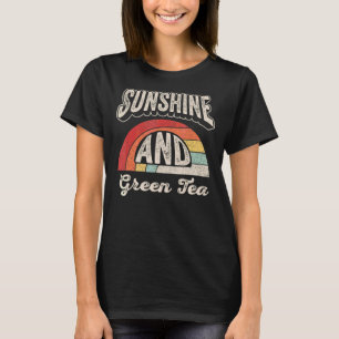 Camiseta Vintage Retro Sunshine E Green Tea Summer