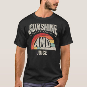 Camiseta Vintage Retro Sunshine E Juice Verão 1