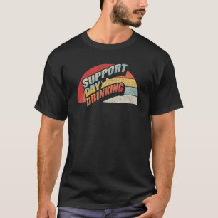 Camiseta Vintage Retro Support Day Álcool Whiskey